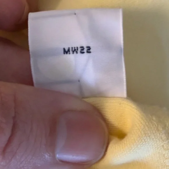 Vintage 90s Polo Ralph Lauren Yellow Polo Shirt - Men's M - Classic Fit - Picture 8 of 8